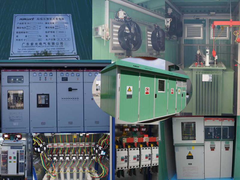 400KVA預(yù)裝式變電站細節(jié)